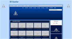 Desktop Screenshot of 3doyunlardunyasi.com